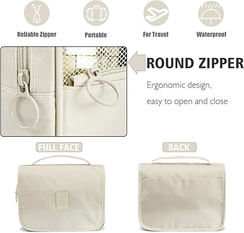 Miniatura 3 de L&FY - Neceser de viaje multifunción para cosméticos y maquillaje, organizador de lavado