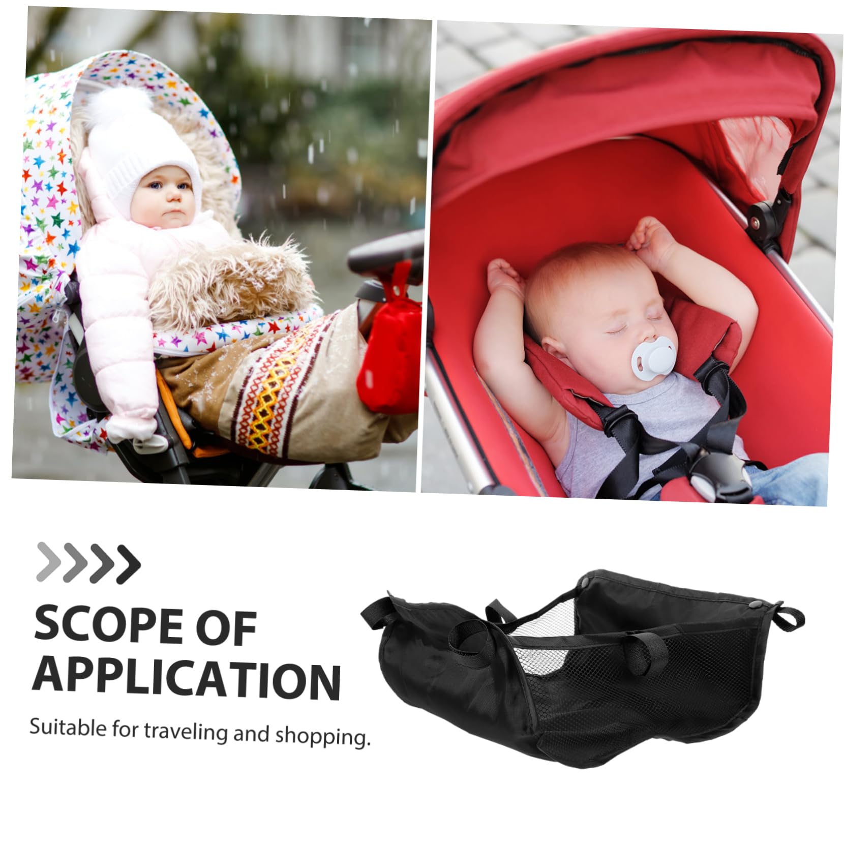 2 Pezzi Prodotti Per Bambini Carrozzina Cestino Passeggino Cestino Passeggino Di Ricambio Cestino Borsa Per Pannolini Cestino Passeggino Cestino Inferiore Buggy