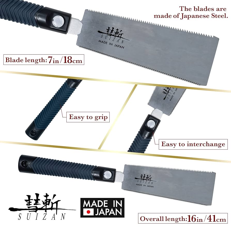 Amazon.com: SUIZAN Ryoba Double Edge Saw 7