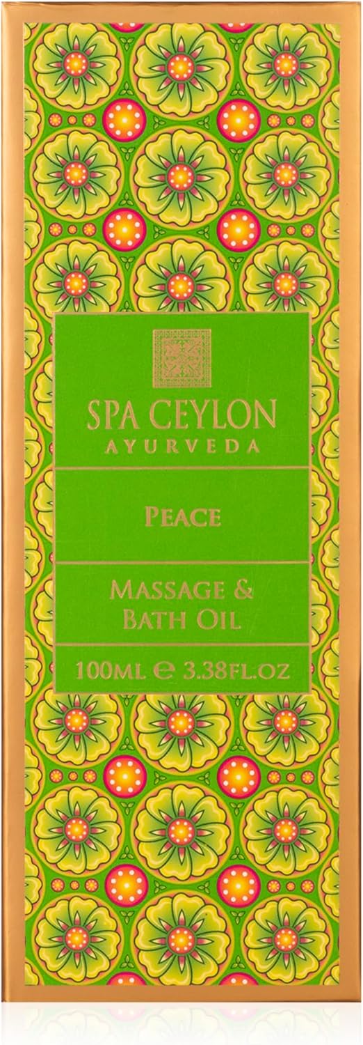 SPA CEYLON Peace Massage & Bath Oil | Soothing Body Ritual | Ayurveda | Massage Oil for Massage Therapy - Image 4