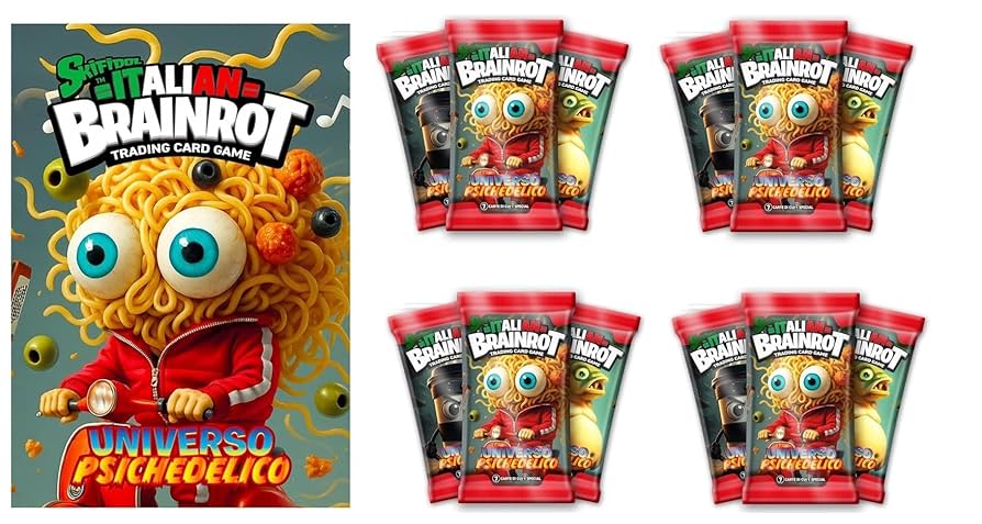 skifidol brainrot ブレインロットカード　4BOX（12パック） skifidol brainrot TCG ブレインロット トレーディングカード