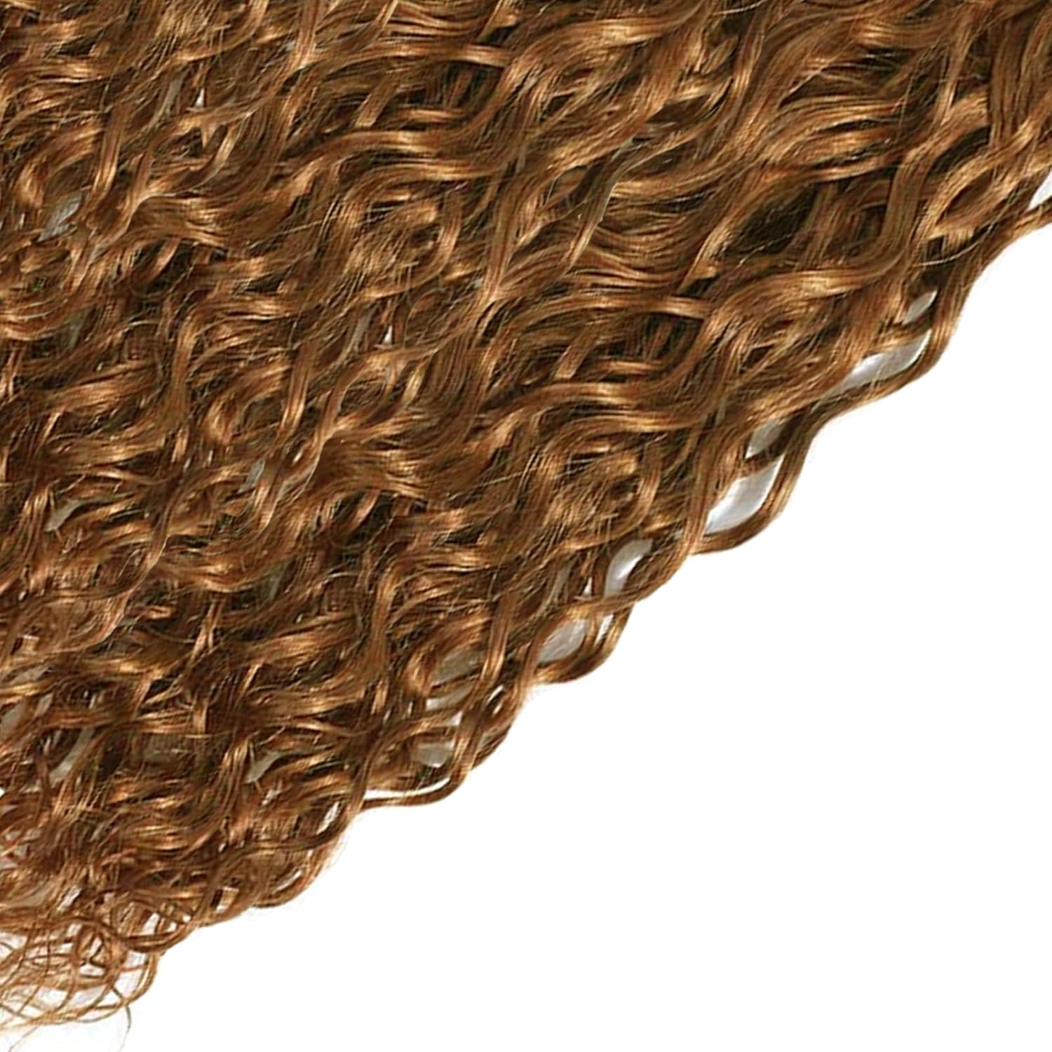 Color 30 Bundles Human Hair Brown Water Wave Bundles 20 22 24 inch Double Weft Brazilian Virgin Light Brown Wet and Wavy Human Hair Extensions Soft and Silky for Women
