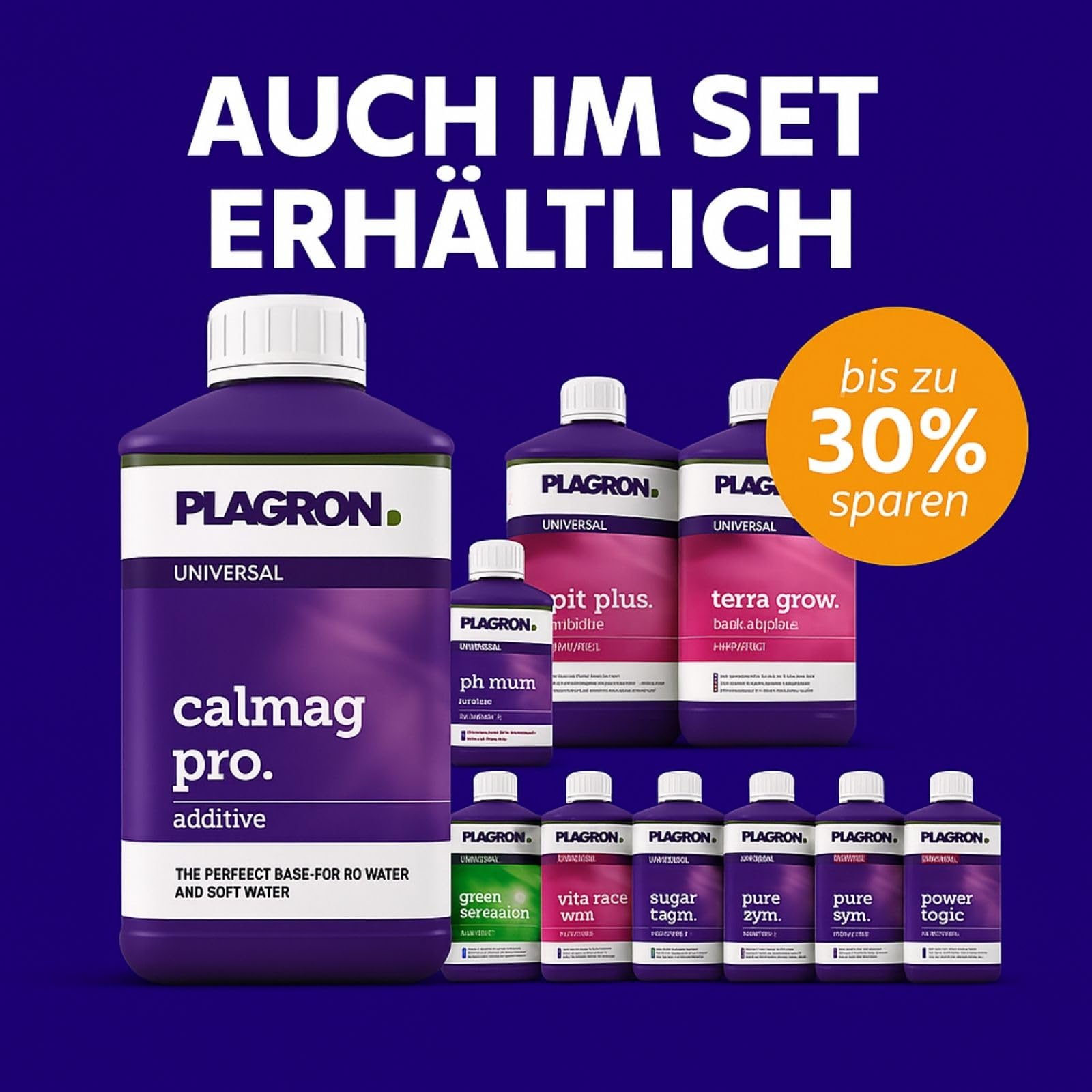 Weedness Plagron Calmag Pro 10 Liter - Grow Anbau Indoor Dünger Erde Flüssigdünger Organischer Bio