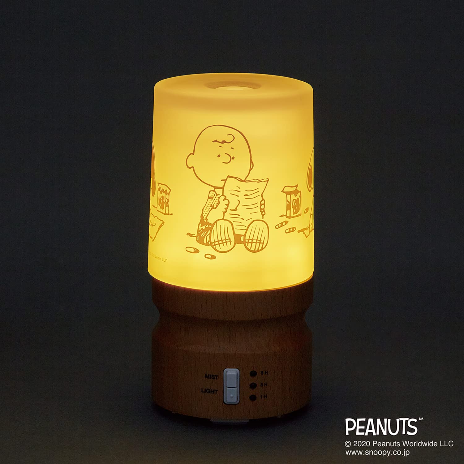 PEANUTS　アロマランプデフューザー(スヌーピー&フレンズ) Amazon.co.jp: ピーナッツ スヌーピー アロマランプ ディフューザー