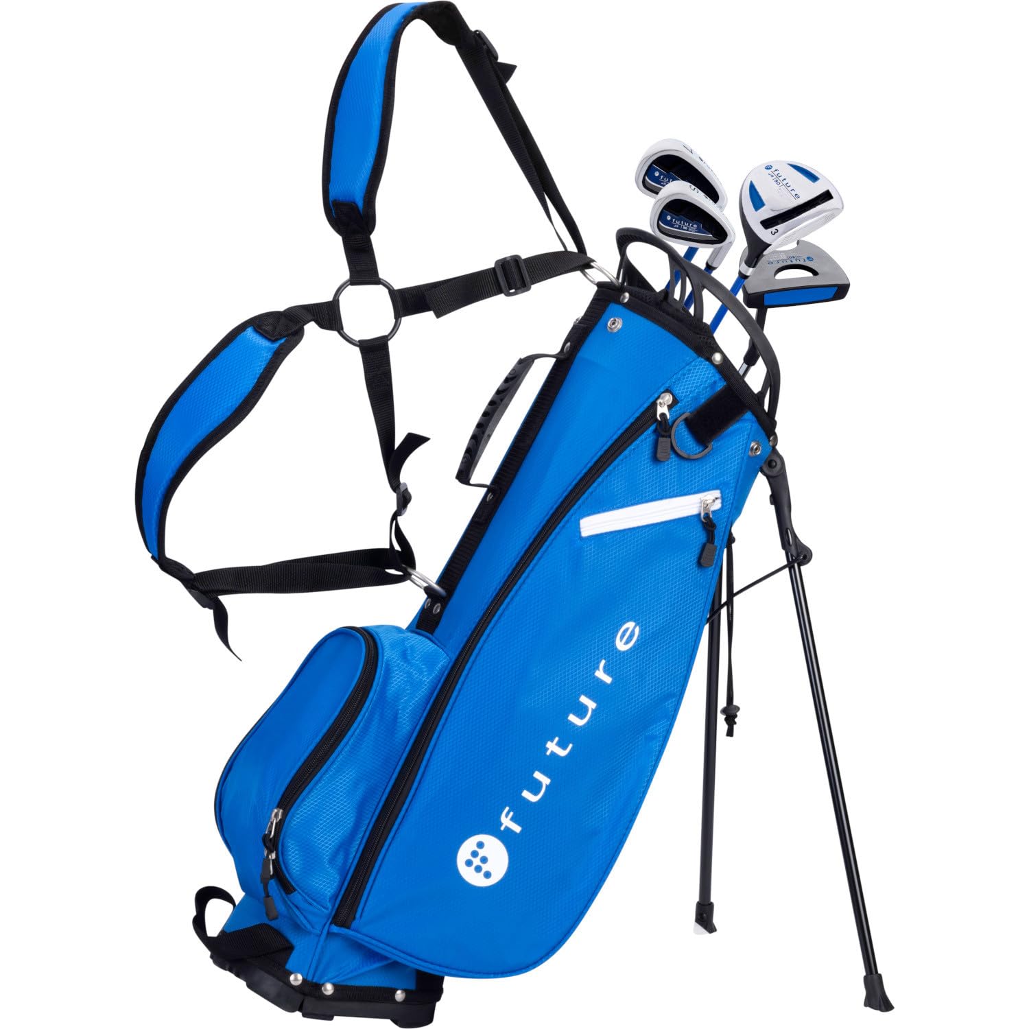 Future  Junior Right Hand Golf Set - Blue - 130-140cm