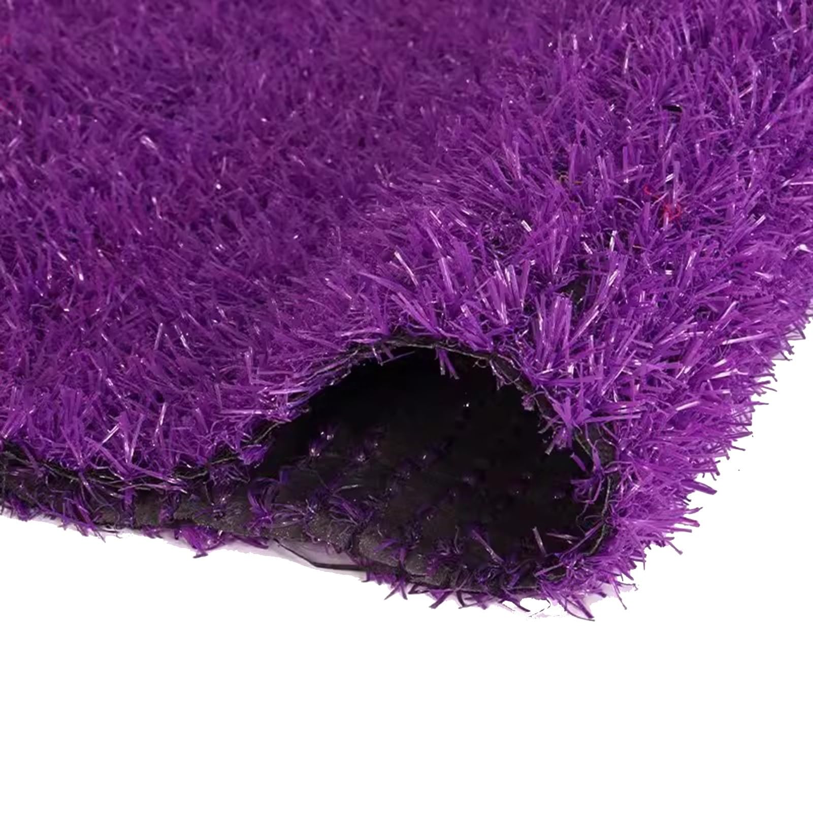 Gazon artificiel violet tapis d'extérieur durable qui ne perd pas ses brins