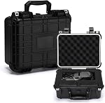 Mayouko 16" Boîte à outils en plastique imperméable avec insert en mousse, 16" x 13.2" x 7", IP67 Boîte de stockage verrouillable, Mousse personnalisable, étui résistant aux chocs et aux intempéries, boîtier de protection pour caméra dure