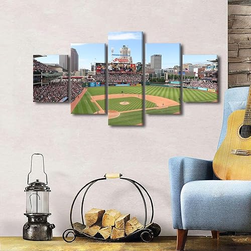 Miniatura 253 de Decoración de pared, lienzo para estadio deportivo de Estados Unidos, arte de pared moderno Fenway Park en Boston, arte de pared para oficina, sala