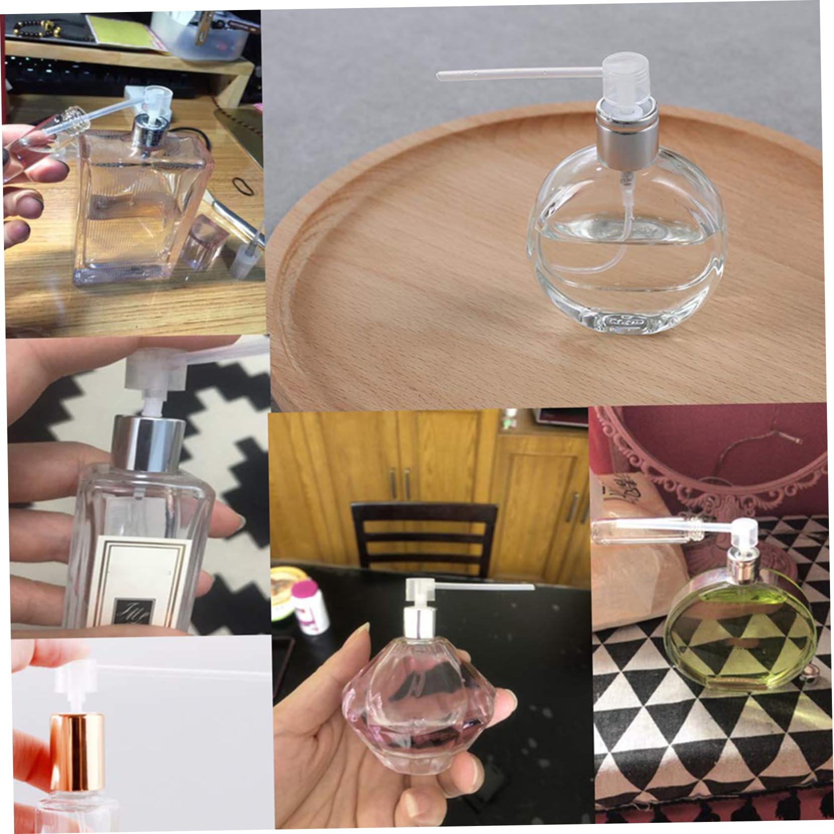 Parfüm-Nachfüll-Set – 5/10/20 Stück Spritzen, Diffusor & Trichter Aus Kunststoff, 5 Ml, Für Flaschen & Unterwegs