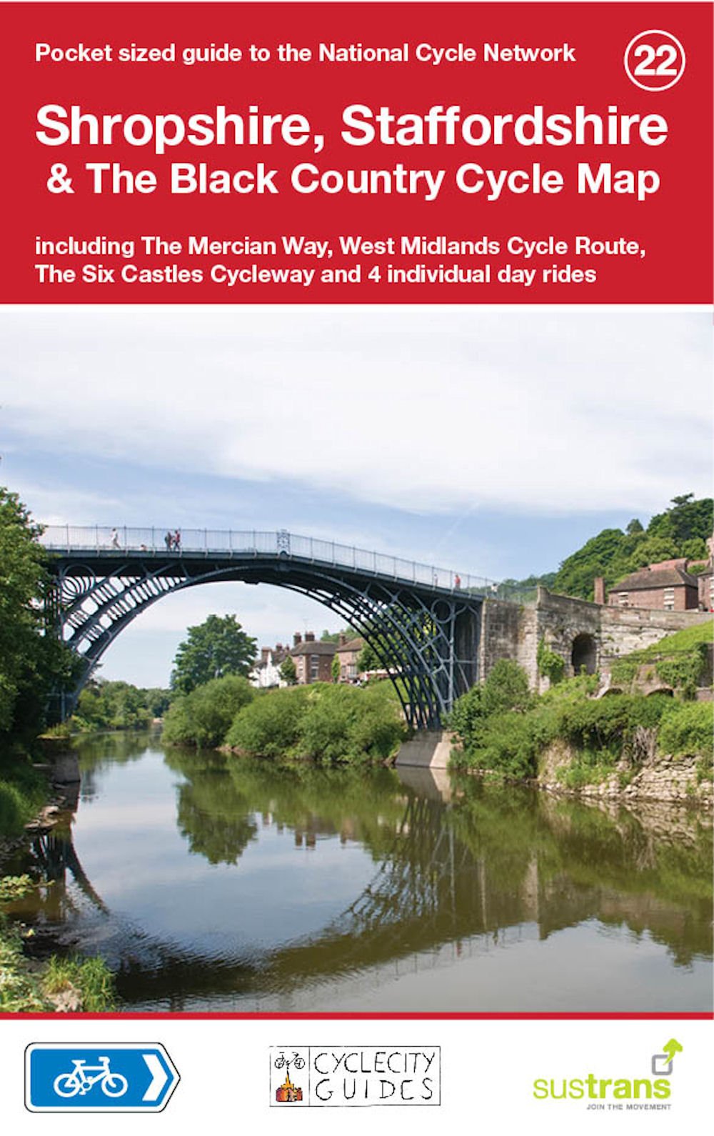 Buy Shropshire, Staffordshire & The Black Country Cycle Including the