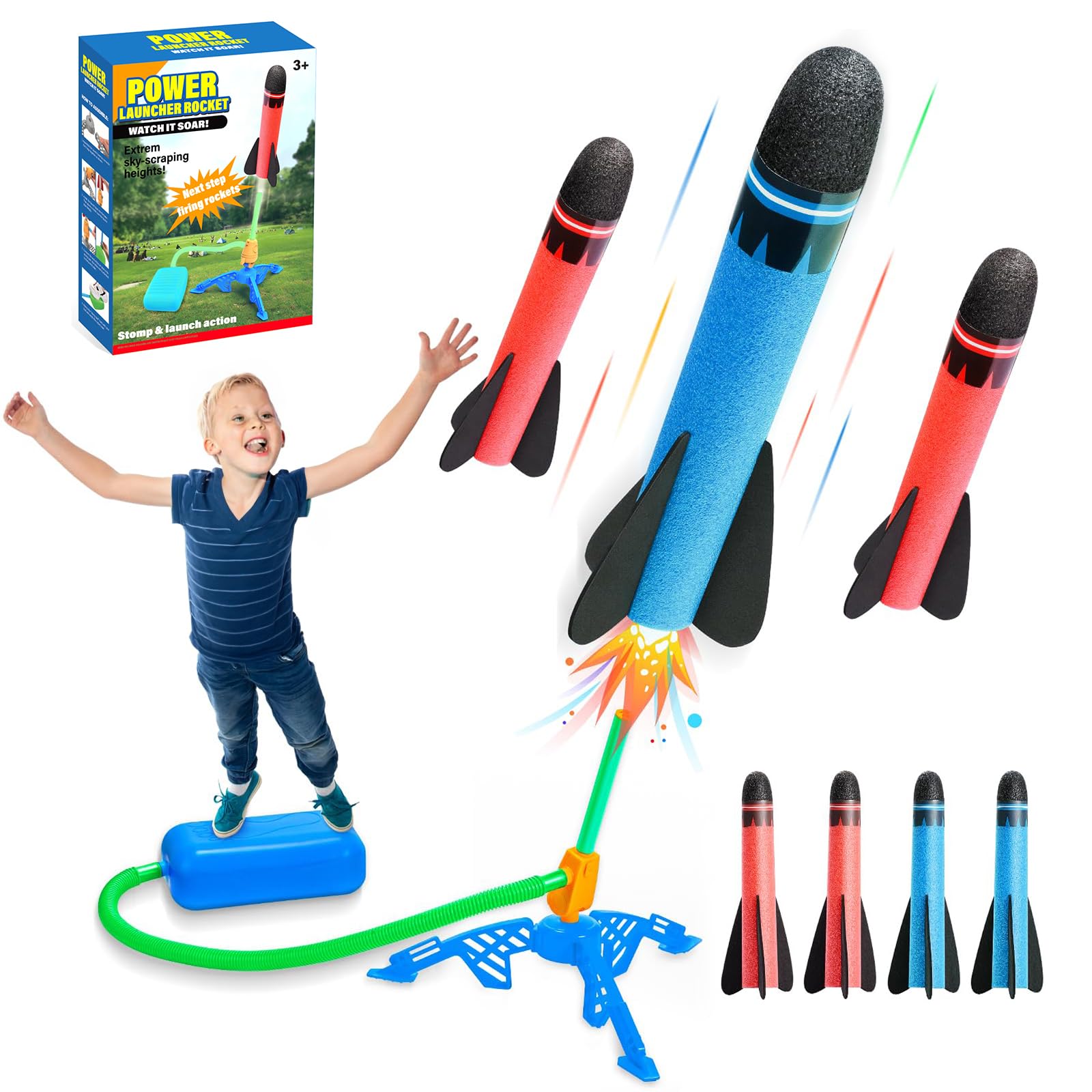 technodry Rocket Launcher for Kids
