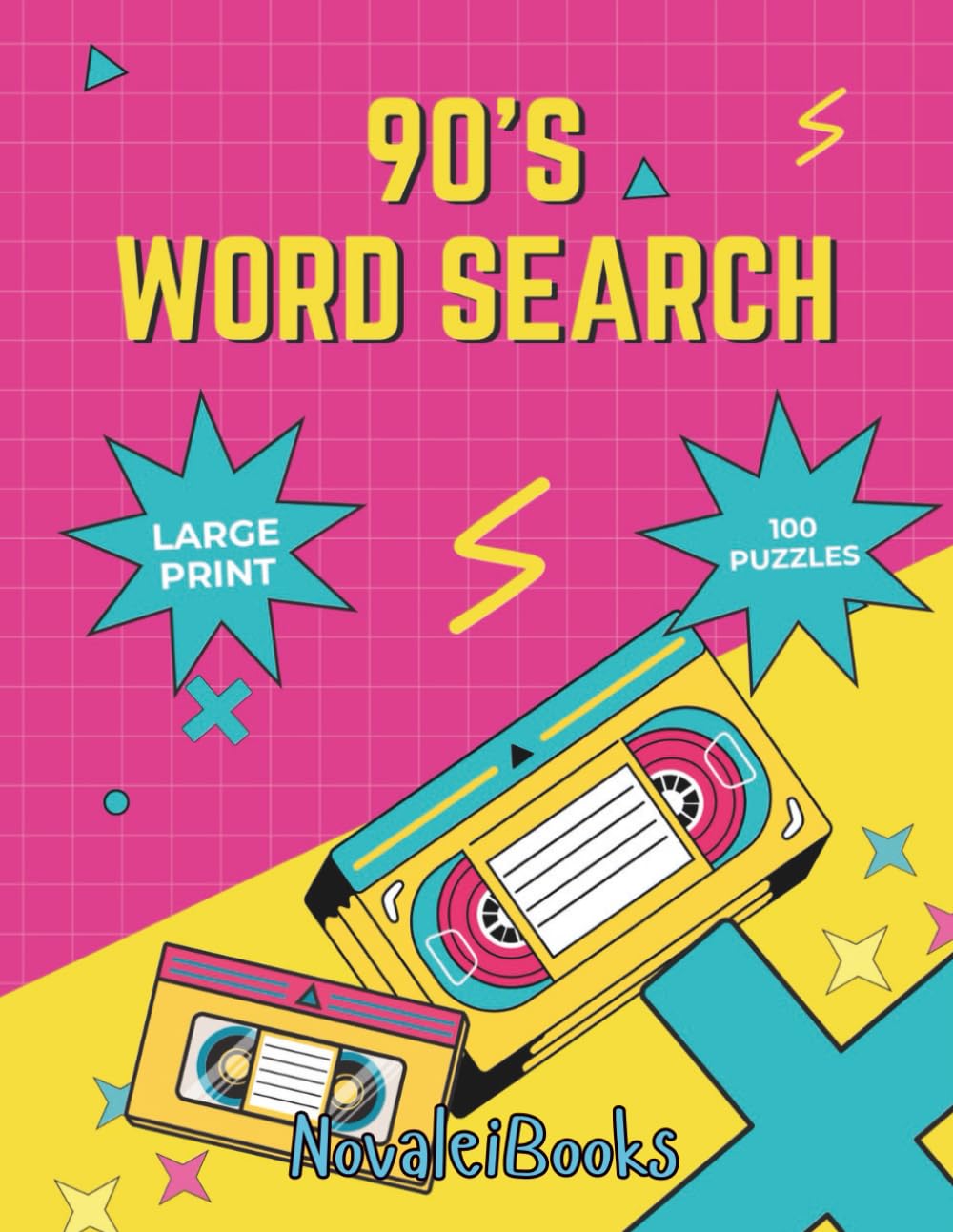 1990s Nostalgia Word Search for Adults: Relaxing Large-Print Puzzles Inspired by 90s Pop Culture, TV, Music, and Movies