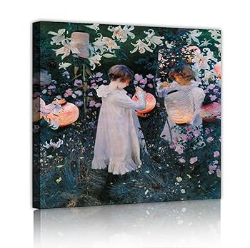 ジョン・シンガー・サージェント、花を集めて、ヴァルテモサ、希少な額装用画集より ジョン・シンガー・サージェント、花を集めて、ヴァルテモサ