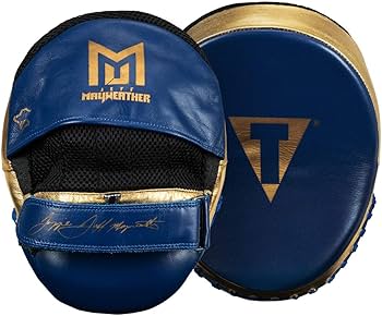 最終価格Mayweather サイン入り TITTLE本革パンチングミット 最終価格Mayweather サイン入り TITTLE本革パンチングミット 最終価格