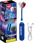 AMOS TastySounds Lollipop, Sans sucre naturel Blueberry Flavor, danse électrique musique audio Candy avec la technologie de conduction osseuse, individuellement enveloppé snack de nouveauté unique pour chaque jour
