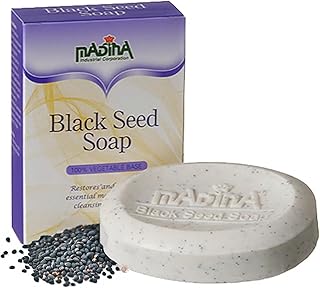 Madina Barra de jabón Black Seed – Hidratante...