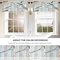 Vista 511 de Cenefas de cocina modernas con patrón de cobre marrón dorado para ventanas, cenefas opacas abstractas de marcas de arañazos y cortinas opacas