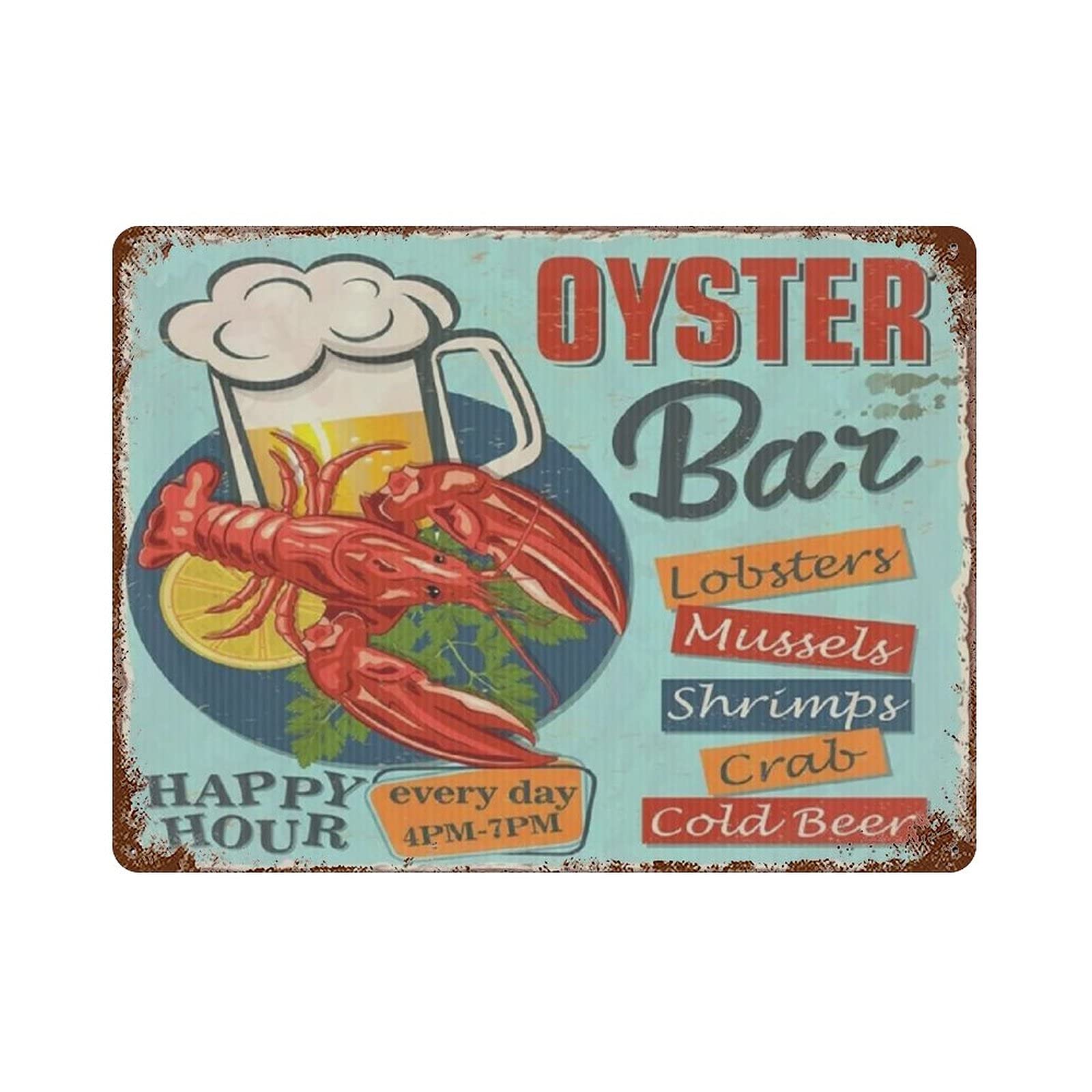 Adventure Be Crazy Be Stupid Be Silly Beach Metal Iron Painting Retro Poster Tin Sign Vintage Wall Decor Poster Metal Plaque Sheet Aluminum Plaque for Cafe Bar Pub Home Beer Decoration