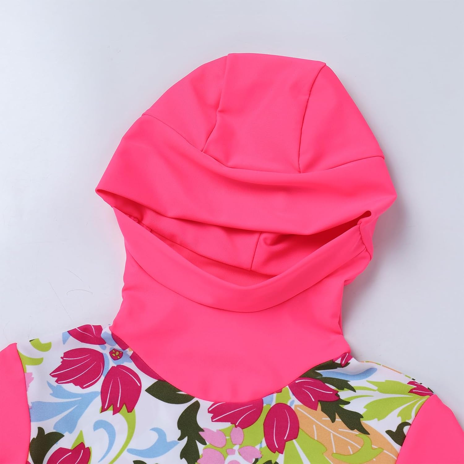 Muslim Swimsuits for Girls Kids Butterfly Islamic Swimwear Burkini Full Cover Hijab Top Pants Swim Costume Bathing Suit