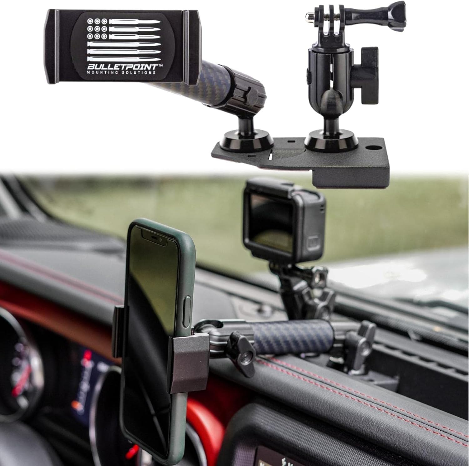 Bulletproof Jl Phone Mount Universal Dash Mount Cell Phone