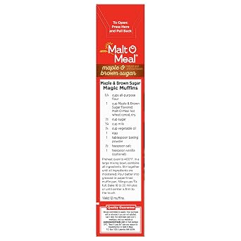 Malt-O-Meal Company Maple Brown Sugar Cereal, 28 oz
