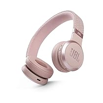 JBL LIVE 460 NC, Cuffie On-Ear Wireless Bluetooth con Cancellazione Adattiva del Rumore, Cuffia Pieghevole Senza Fili per Musica, Chiamate e Sport, Fino a 50h di Autonomia, Rosa