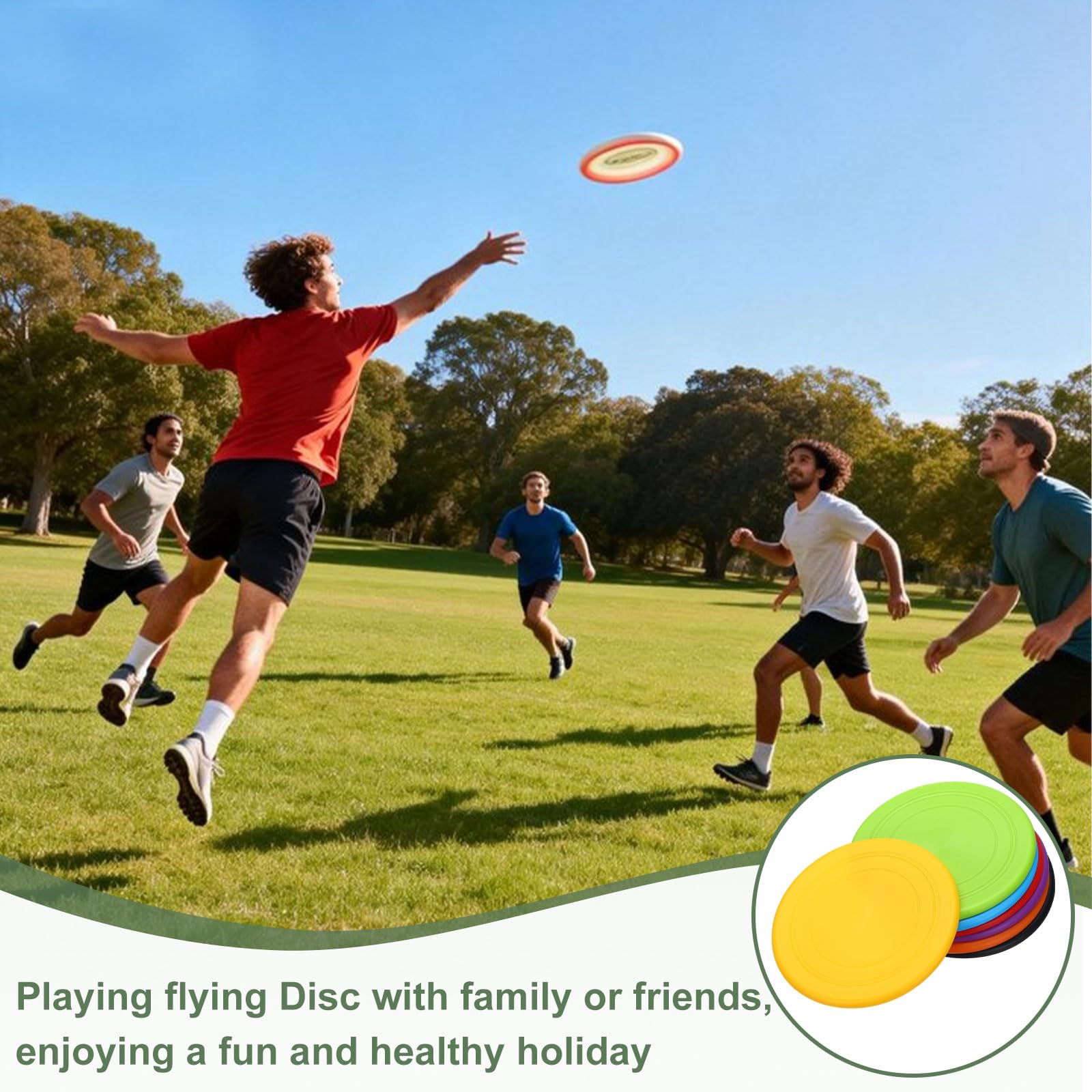 Disques volants souples, disques volants de sport pour tous les âges, entraînement en plein air, légers et durables, 12 pièces et 17,8 cm et 6 couleurs adaptées pour (plage, jardin, pelouse