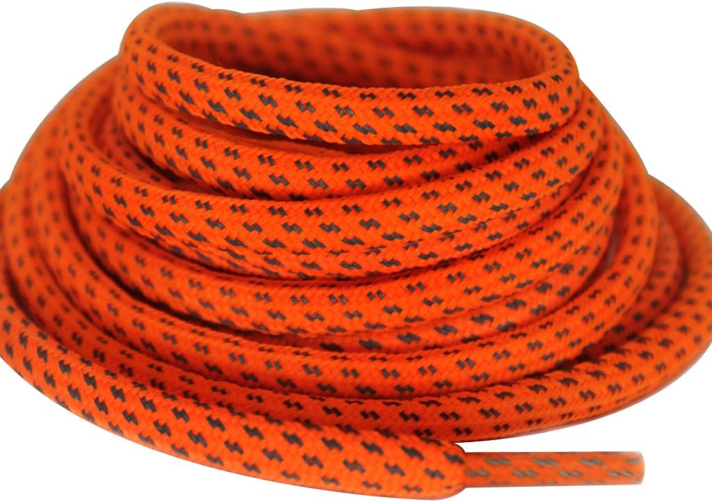 Round Brightness Shoelaces for Sneakers 3M Reflective Muti Colors