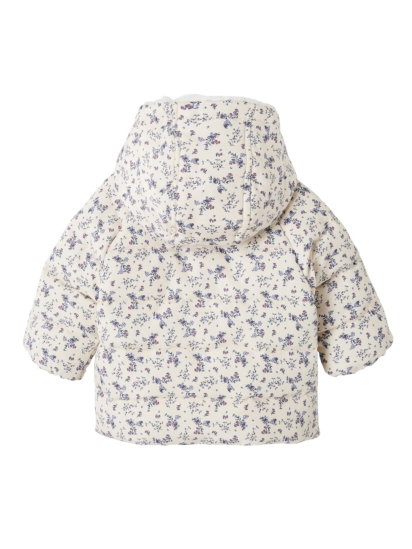 Vertbaudet Gefütterte Baby Steppjacke, Wickelform, Recycling-Polyester