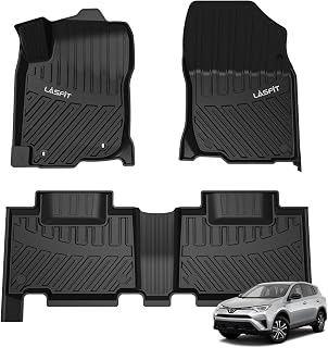 LASFIT Floor Mats for Toyota RAV4 2013-2018 Gas (Not Fit Hybrid)