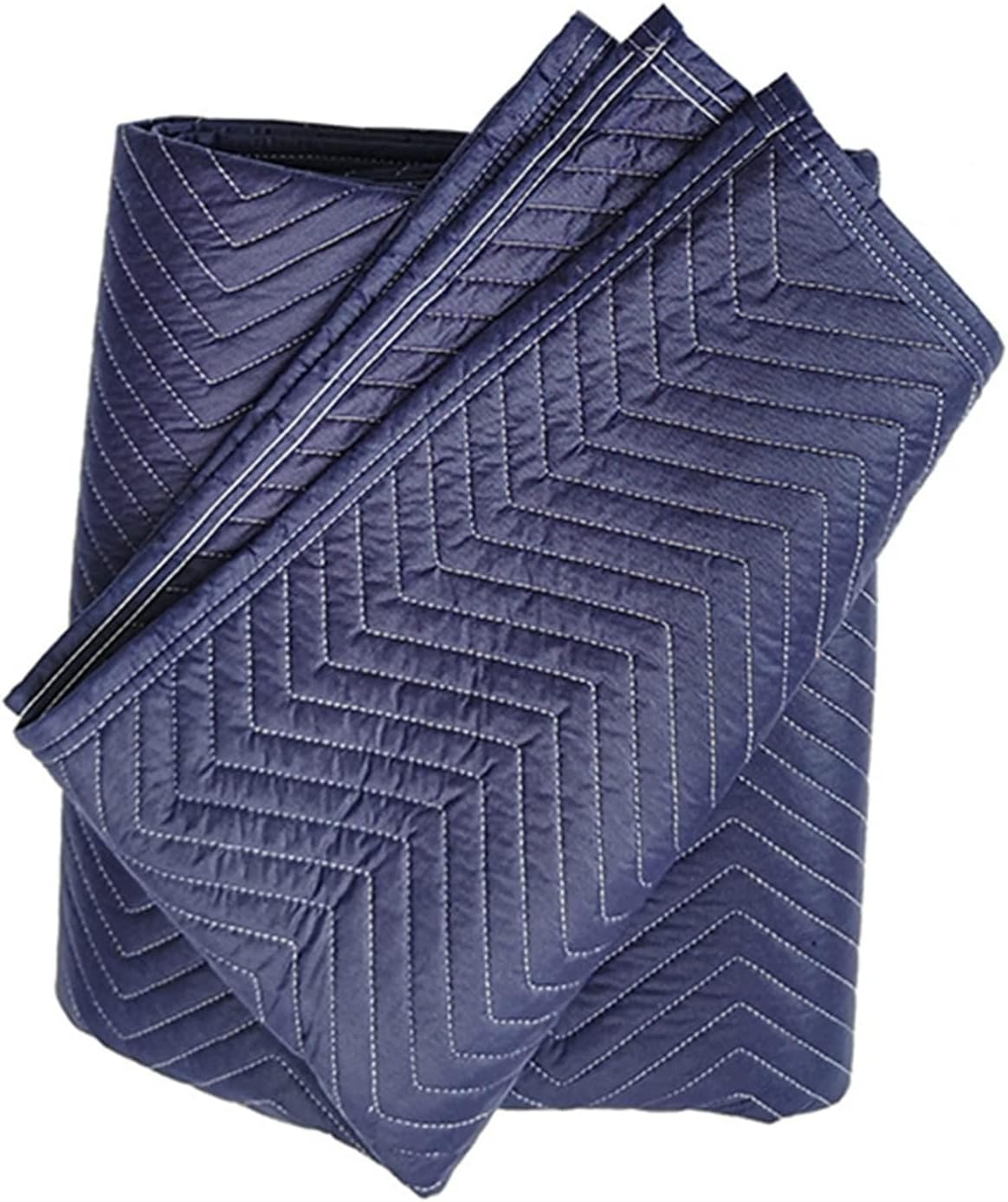 Blue Furniture Moving Blankets Heavy Duty 72 X 80/72 X 40, Soundproof Packing Blankets, Acoustic Shipping Blankets, Large Moving Pads(Size:6 Pack,Color:2m X 1.8m)