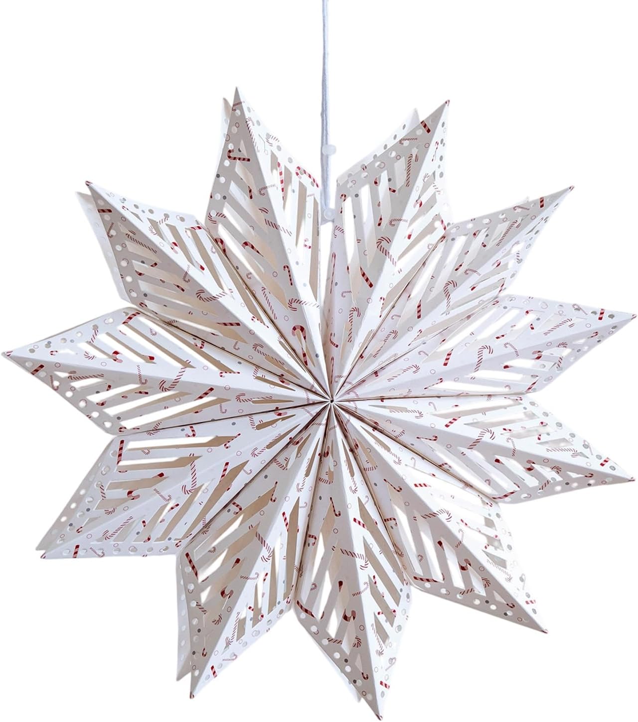 Snowflake Hanging Decoration Frosted Paper Craft Holiday Decoration for Festival Displays Seasonal Celebration Accessor Christmas Snowflake Decorations