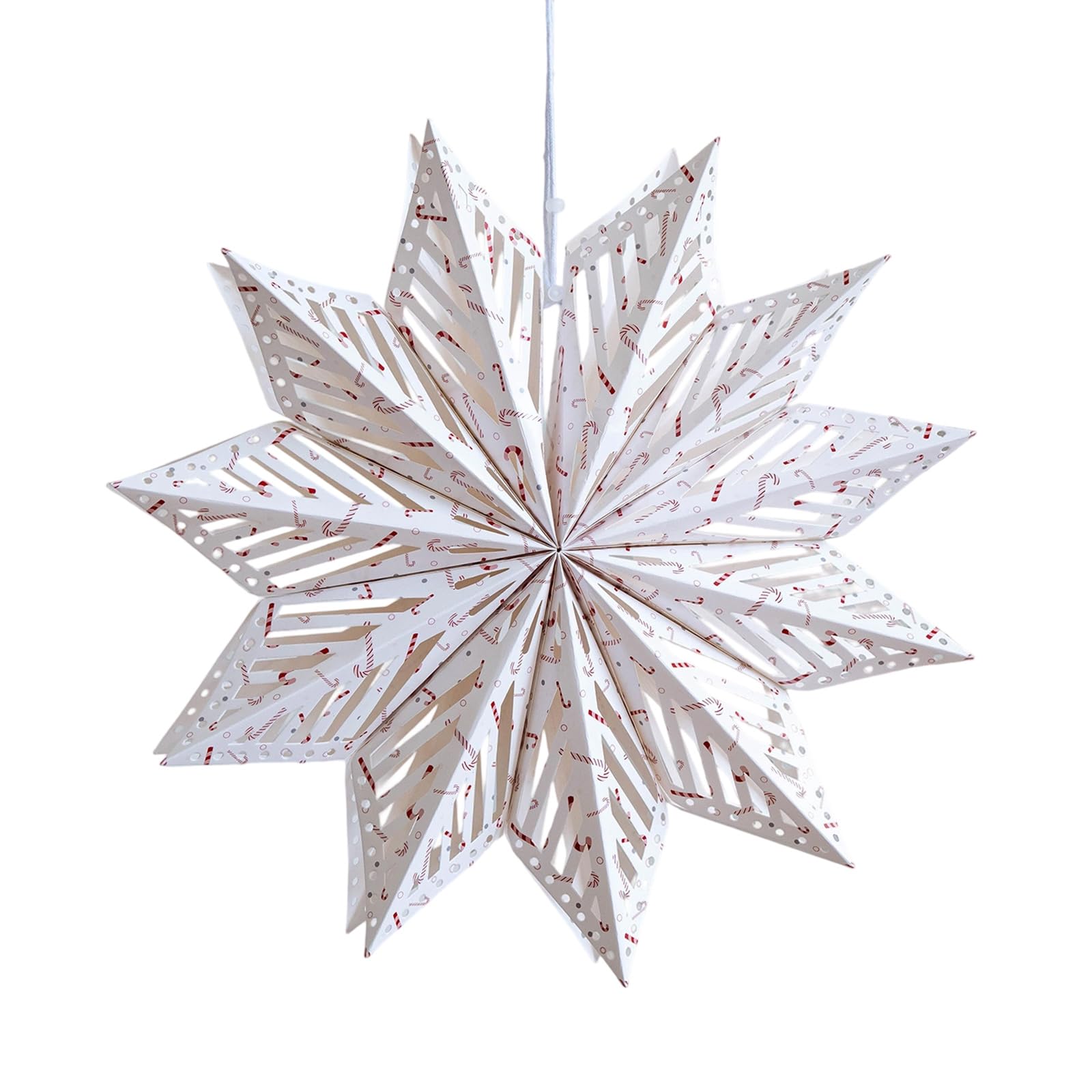 Snowflake Hanging Decoration Frosted Paper Craft Holiday Decoration for Festival Displays Seasonal Celebration Accessor Christmas Snowflake Decorations