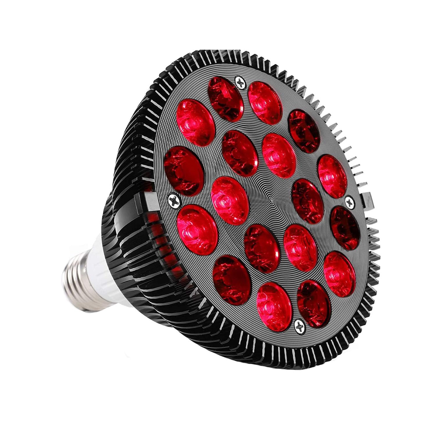 Generico Bulbo a Raggi Infrarossi, Lampada Terapia Luce Rossa, Fototerapia Luce Rossa per Viso, Pelle, Dolore Muscolare e Circolazione Sanguigna Uso Domestico