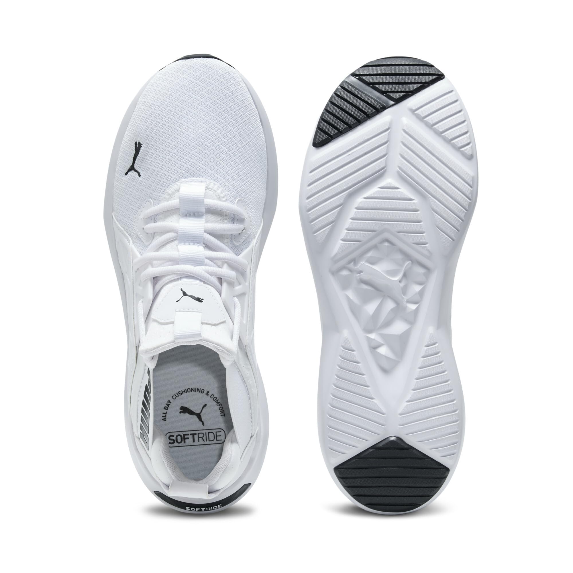 Buty Sportowe, PUMA Softride Enzo NXT, Białe, Oddychająca Mesh, Model 195234 10, Lekkie Sneakersy