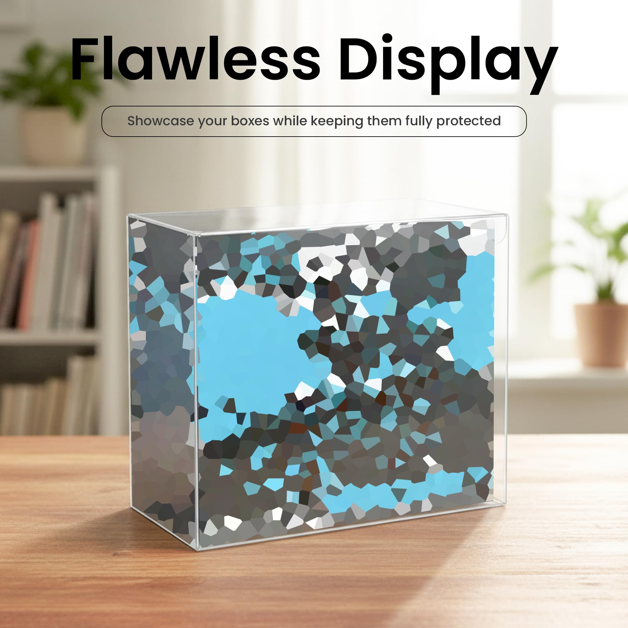 Transparente PET-Schutzhülle, kompatibel mit Elite Trainer Box (ETB) - 0,5 mm starre Kunststoff-Displayhülle für versiegelte Sammelkarten-Boxen (70)