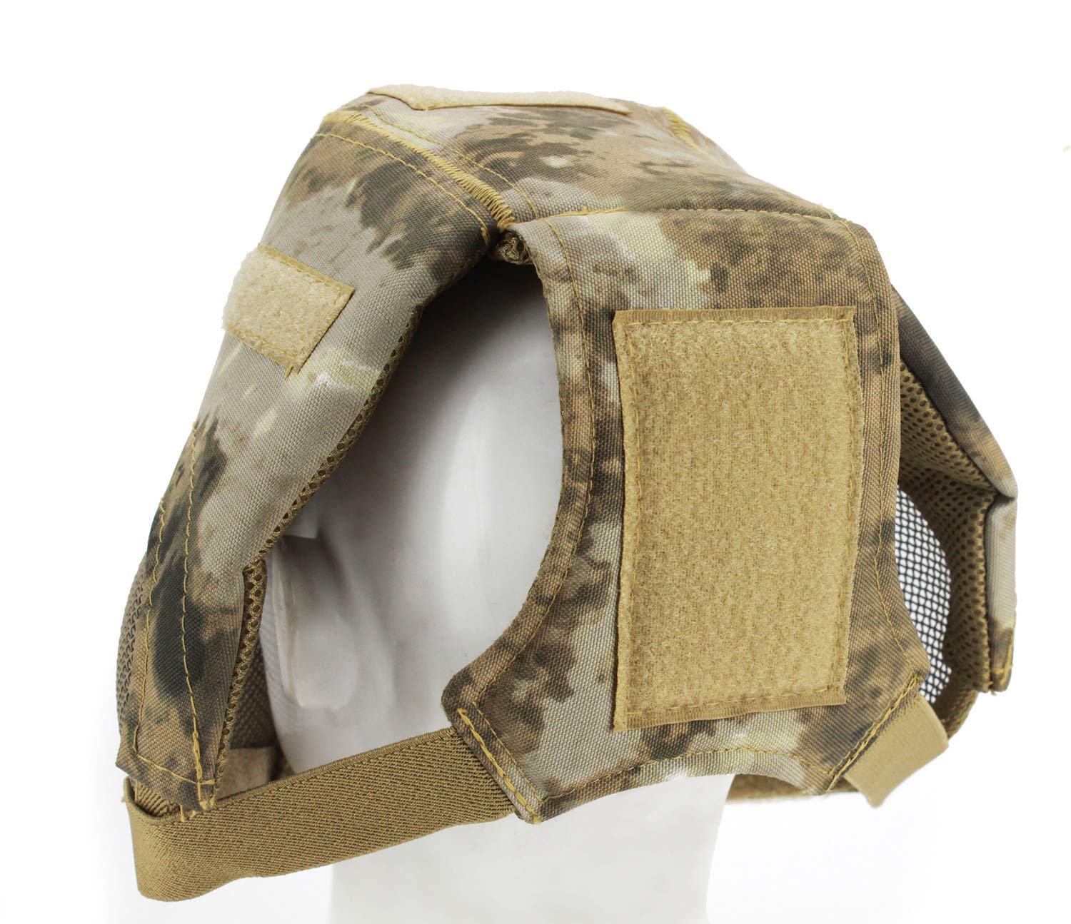 SUNRIS Masque Tactique Airsoft/Paintball - Acier Mesh, Full Face, Protection 700FPS