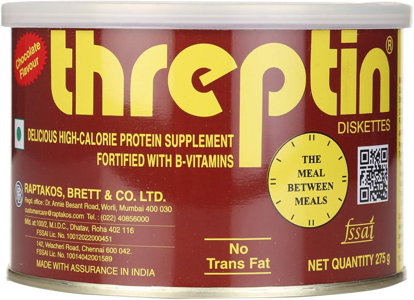 Threptin Biscuits - 275 g (Chocolate)