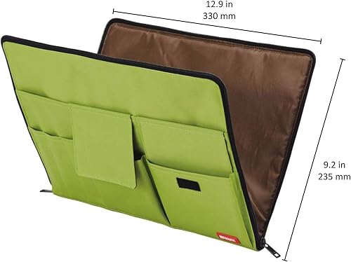 Miniatura 3 de LIHITLAB Funda para portátil con bolsillos de almacenamiento bolsa en bolsa 10 x 138 pulgadas color negro A7554-24