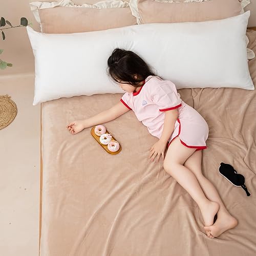 Miniatura 76 de TELUS 2 Pack Zippered Velvet Standard Pillowcases, Super Soft and Cozy Luxury Fuzzy Flannel Pillow Cases with Zipper, 20x26 Inches, Light Blue