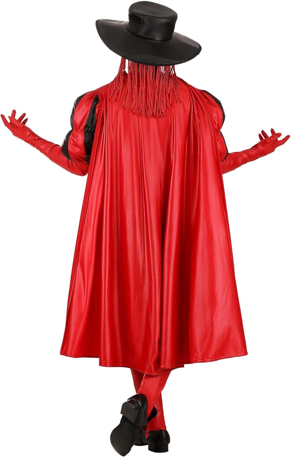 Men's Lord Licorice Halloween Costume | Complete Outfit with Jacket, Pants, Hat, and Accessories for Themed Parties & Events - Image 7