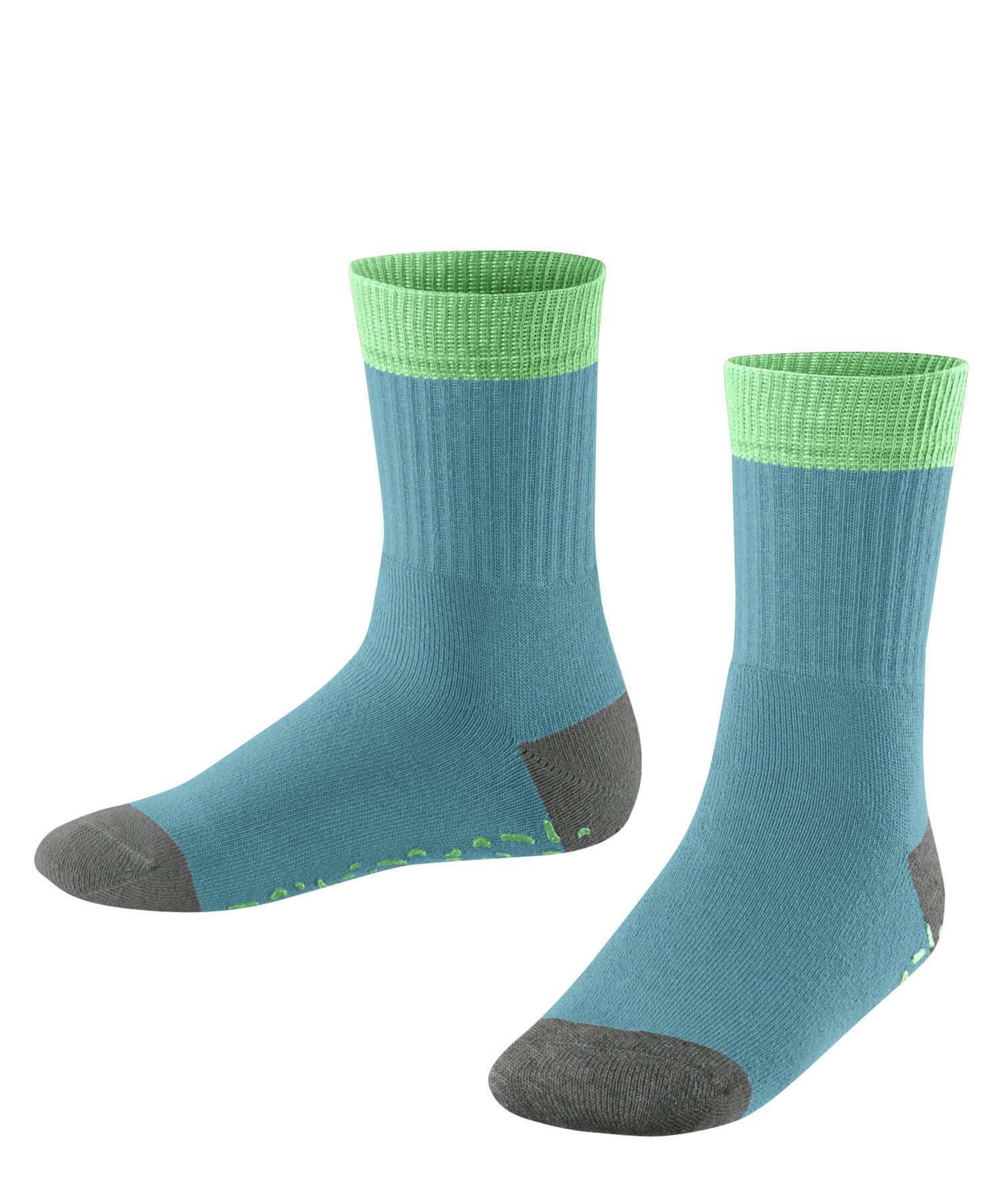 ESPRIT Unisex Kinder Cozy Memphis Stoppersocken verstärkte Hüttensocken mit Noppendruck rutschhemmend auf der Sohle atmungsaktive biologische nachhaltige Baumwolle 1 Paar