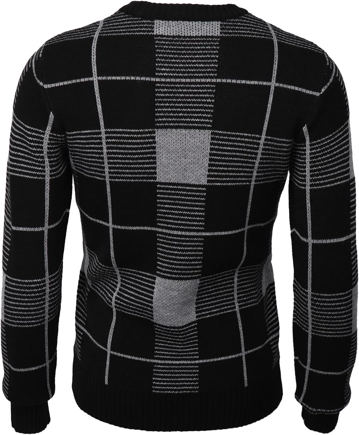 H2H Mens Casual Slim Fit Pullover Sweatshirts Knitted Shirts Napping Inside