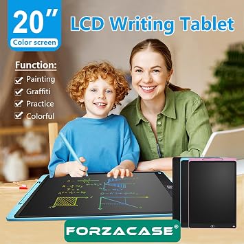 20 inch LCD Panel Dijital Kalemli Çizim Yazı Tahtası Eğitim Tableti - FC1226 (Siyah)