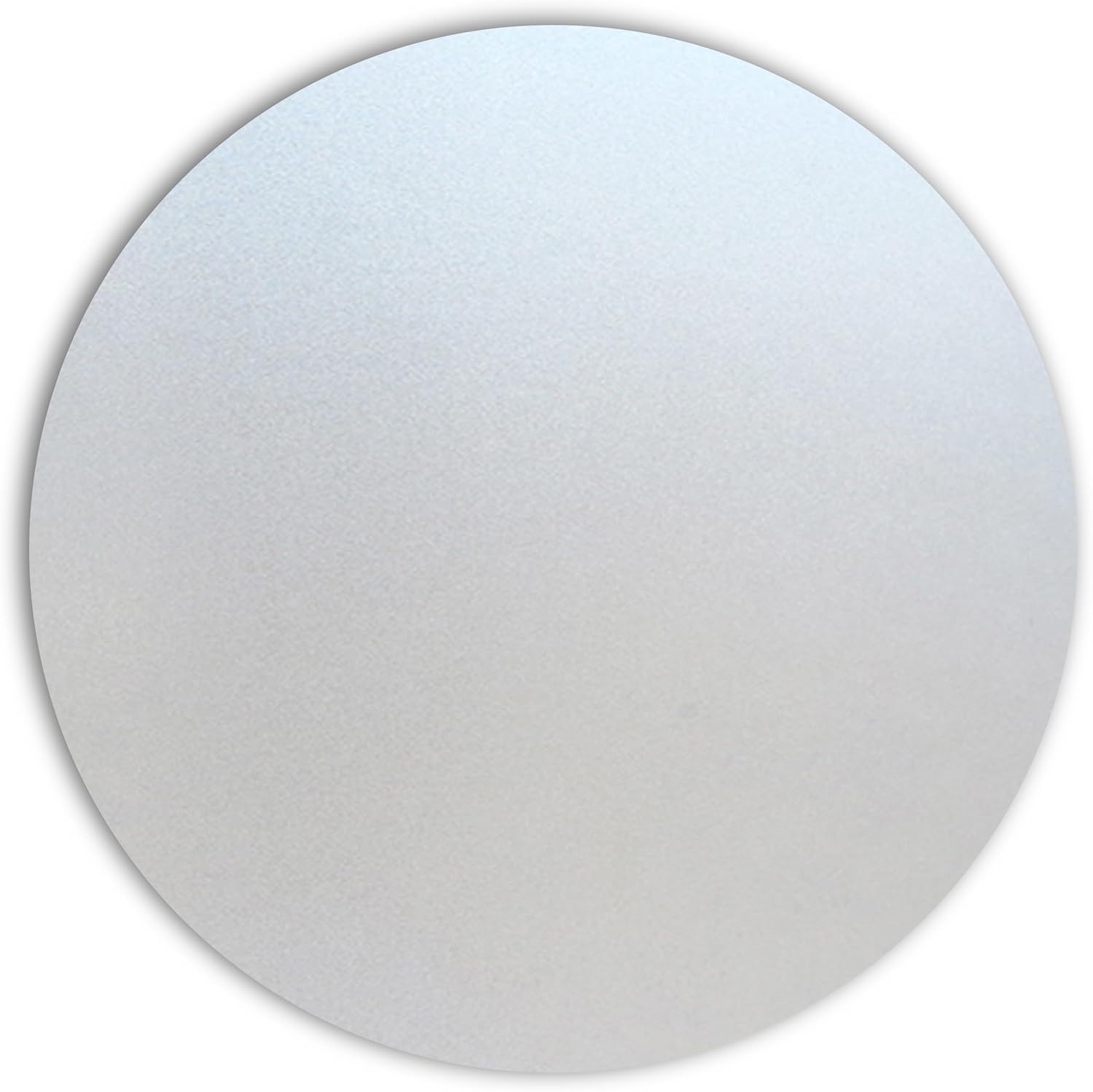Autotech Park Precut Frosted Privacy Circle Window Film, Self Static Adhesive Cling, 24 inches Diameter