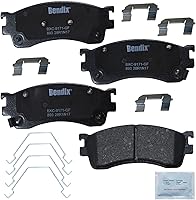 Vista 376 de Pastillas de Freno Delanteras Cerámicas Bendix Priority1 CFC430A para Modelos Selectos INFINITI G35, I30, Nissan 350Z, Altima, Juke, Maxima, Sentra