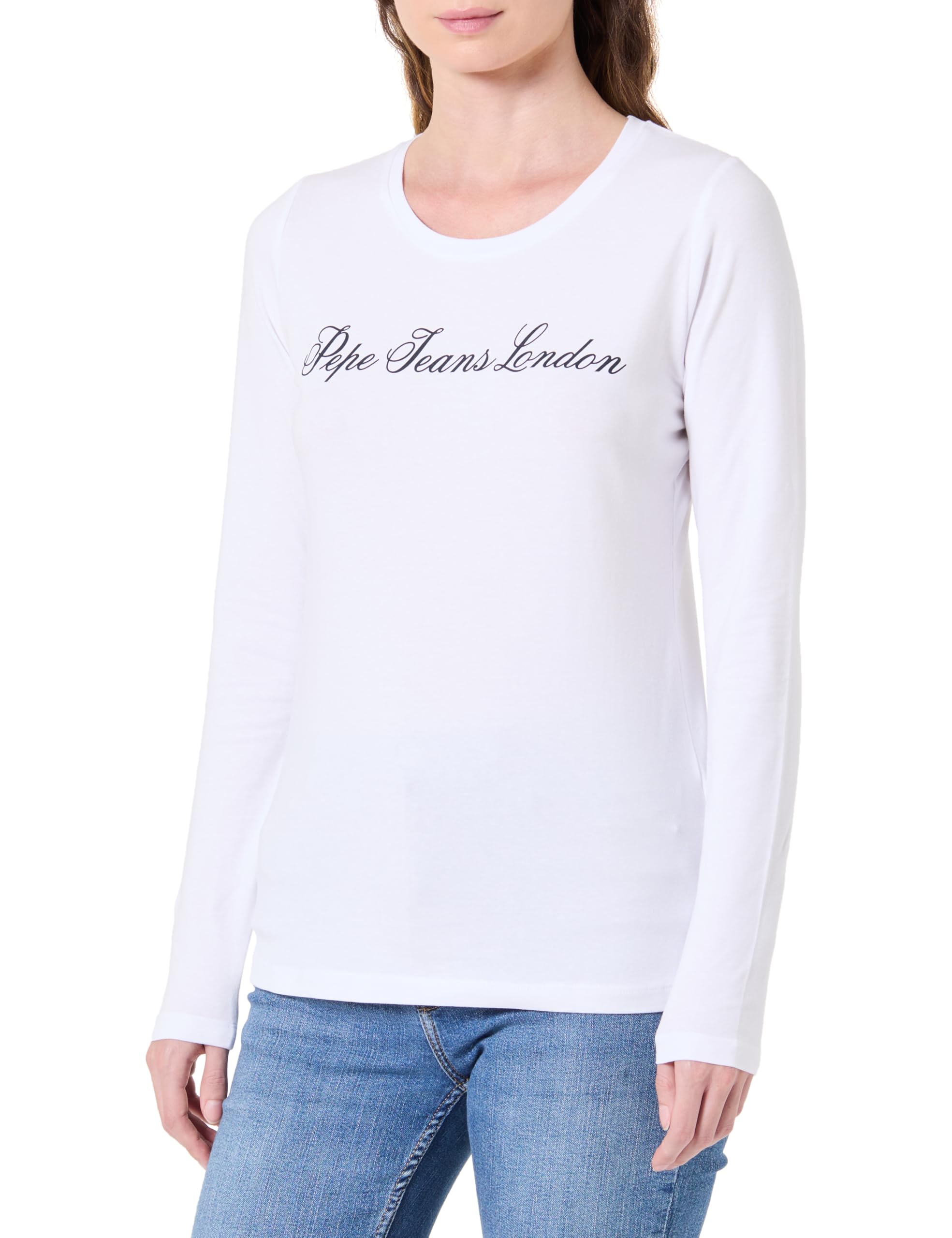 W Basic Stretch Logo L/S · PL5000070