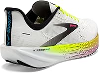 Vista 4 de Brooks Hyperion Max, Blanco, negro, vida nocturna