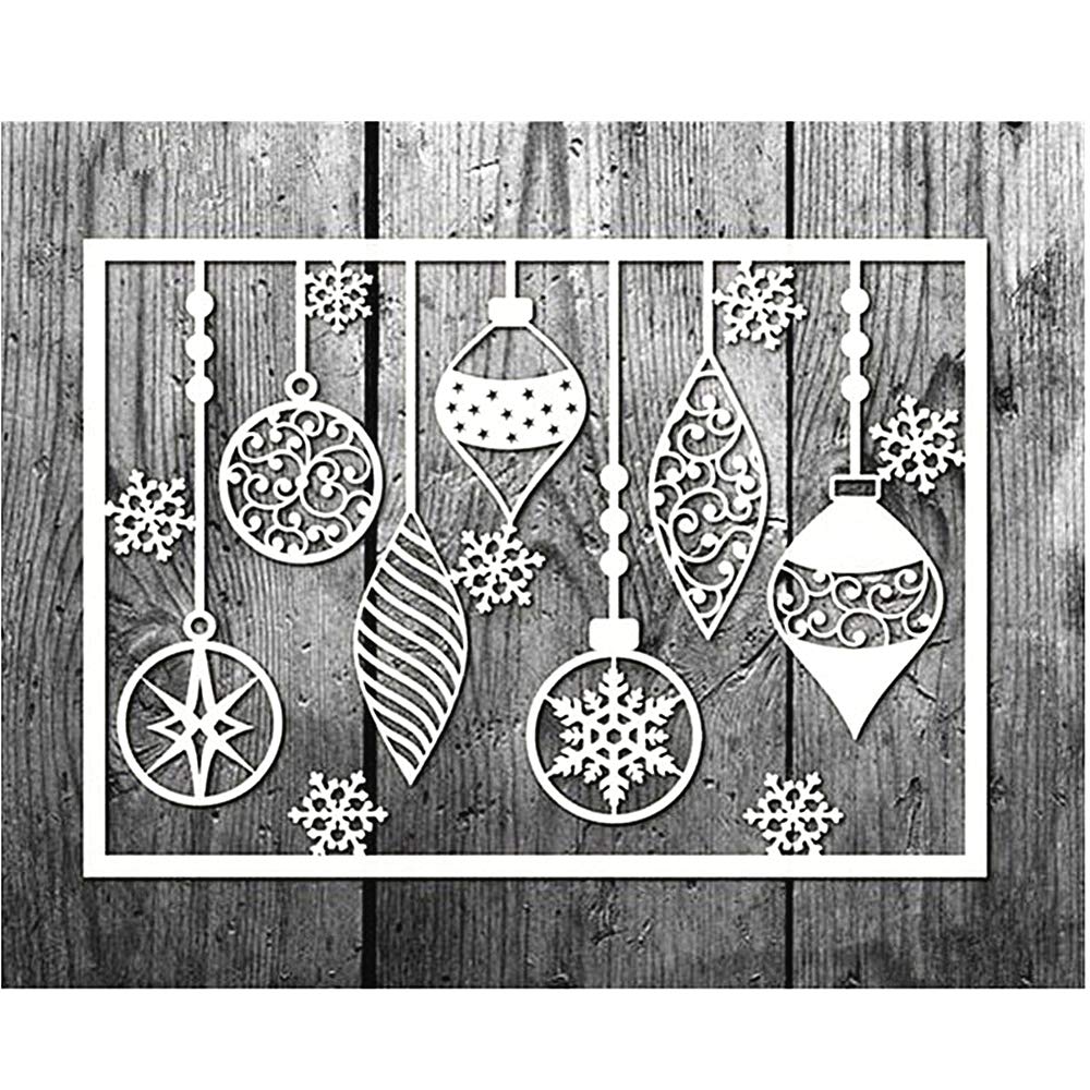 Matrices De Découpe En Métal Pour Noël, Flocon De Neige