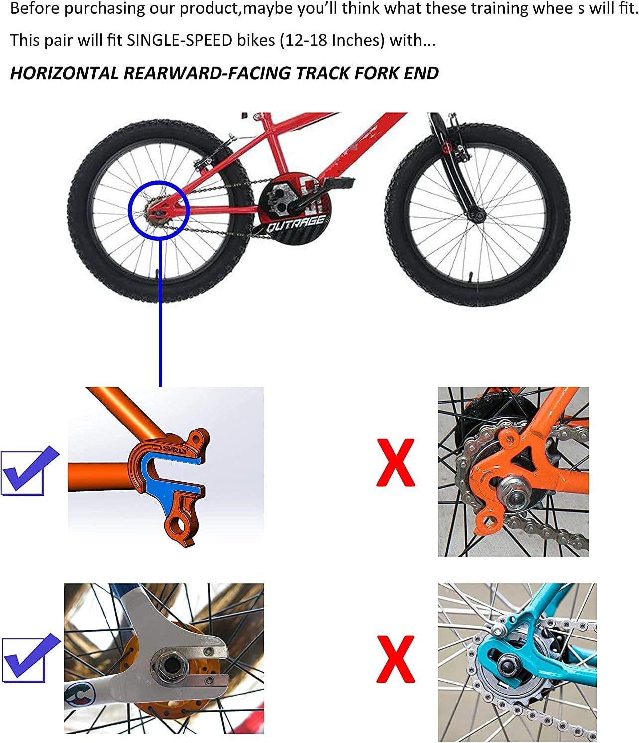 Science Kits for Kids Beginner Microscope with Sample Prepared Slides 12pc, Training Wheels 1 Pair Heavy Duty Rear Wheel for Kids Bikes for Bikes of 14 16 18 Inch